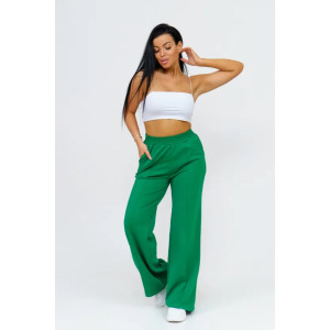 Брюки женские "Милана" 1241 милано (последний размер) зеленый 48