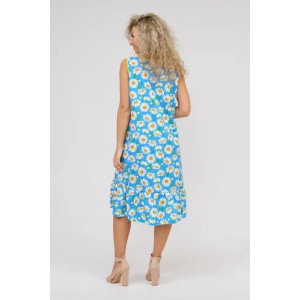 Сарафан женский "Лада" 1213-2 кулирка (последний размер) голубой 56 Сарафан женский "Лада" 1213-2 кулирка (последний размер) голубой 56