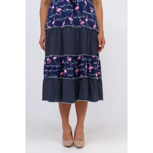 Сарафан женский "Жизель" 1223 кулирка (последний размер) фламинго 54,60 Сарафан женский "Жизель" 1223 кулирка (последний размер) фламинго 54,60