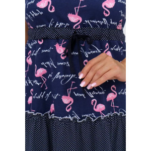 Сарафан женский "Жизель" 1223 кулирка (последний размер) фламинго 54,60 Сарафан женский "Жизель" 1223 кулирка (последний размер) фламинго 54,60