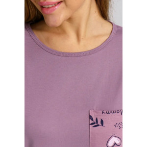 Пижама женская "Юля" 1325-1 кулирка (последний размер) сердце 46,52,58,60 Пижама женская "Юля" 1325-1 кулирка (последний размер) сердце 46,52,58,60