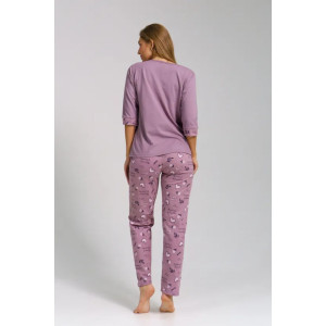 Пижама женская "Юля" 1325-1 кулирка (последний размер) сердце 46,52,58,60 Пижама женская "Юля" 1325-1 кулирка (последний размер) сердце 46,52,58,60