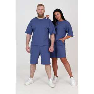 Костюм двойка женский КФ-45 футер (последний размер) мави 54 Костюм двойка женский КФ-45 футер (последний размер) мави 54