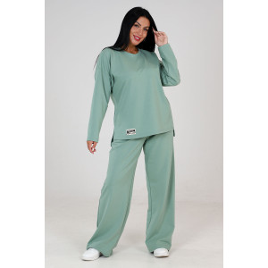 Костюм двойка женский КФ-66 футер (последний размер) оливка 48,50 Костюм двойка женский КФ-66 футер (последний размер) оливка 48,50