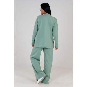 Костюм двойка женский КФ-66 футер (последний размер) оливка 48,50 Костюм двойка женский КФ-66 футер (последний размер) оливка 48,50