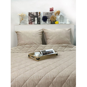 Набор для сна с одеялом КП26-1429 ВБ бежевый Набор для сна с одеялом КП26-1429 ВБ бежевый