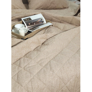 Набор для сна с одеялом КП26-1429 ВБ бежевый Набор для сна с одеялом КП26-1429 ВБ бежевый