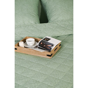 Набор для сна с одеялом КП26-1432 ВБ зеленый Набор для сна с одеялом КП26-1432 ВБ зеленый