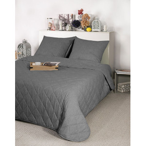 Набор для сна с одеялом КП26-1431 ВБ серый Набор для сна с одеялом КП26-1431 ВБ серый