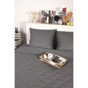 Набор для сна с одеялом КП26-1431 ВБ серый Набор для сна с одеялом КП26-1431 ВБ серый