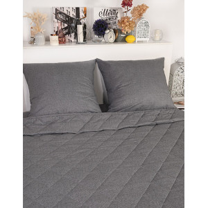 Набор для сна с одеялом КП26-1431 ВБ серый Набор для сна с одеялом КП26-1431 ВБ серый