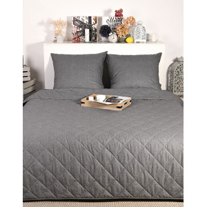 Набор для сна с одеялом КП26-1431 ВБ серый Набор для сна с одеялом КП26-1431 ВБ серый