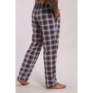 Брюки мужские №197.1 кулирка (р-ры: 50-60) коричневый