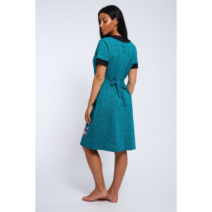 Халат женский "Лилия" футер (р-ры: 48-62) Халат женский "Лилия" футер (р-ры: 48-62)