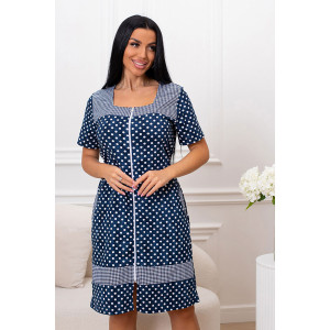 Халат женский "Нарцисс" кулирка (р-ры: 48-58) Халат женский "Нарцисс" кулирка (р-ры: 48-58)