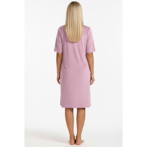 Туника женская "Пандора-4" велюр стрейч (р-ры: 46-56) капучино