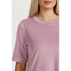 Туника женская "Пандора-4" велюр стрейч (р-ры: 46-56) капучино