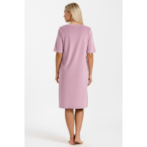 Туника женская "Пандора-4" велюр стрейч (р-ры: 46-56) капучино