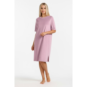 Туника женская "Пандора-4" велюр стрейч (р-ры: 46-56) капучино