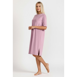 Туника женская "Пандора-4" велюр стрейч (р-ры: 46-56) капучино