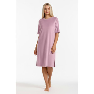 Туника женская "Пандора-4" велюр стрейч (р-ры: 46-56) капучино