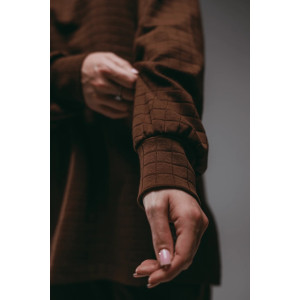 Свитшот женский "Русь" футер 2-х нитка пенье фирча (р-ры: 44-58) шоколад Свитшот женский "Русь" футер 2-х нитка пенье фирча (р-ры: 44-58) шоколад