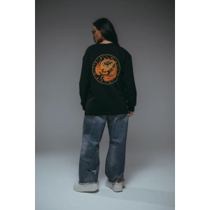 Свитшот женский "Русь" футер 2-х нитка пенье фирча (р-ры: 44-58) чёрный Свитшот женский "Русь" футер 2-х нитка пенье фирча (р-ры: 44-58) чёрный