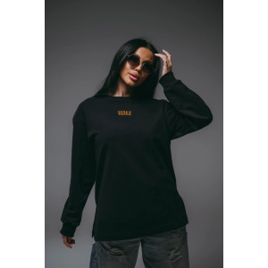 Свитшот женский "Русь" футер 2-х нитка пенье фирча (р-ры: 44-58) чёрный Свитшот женский "Русь" футер 2-х нитка пенье фирча (р-ры: 44-58) чёрный