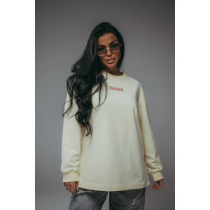 Свитшот женский "Русь" футер 2-х нитка пенье фирча (р-ры: 44-58) жёлтый Свитшот женский "Русь" футер 2-х нитка пенье фирча (р-ры: 44-58) жёлтый