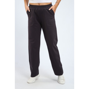 Брюки женские М106 футер с лайкрой (р-ры: 48-62) темно-серый Брюки женские М106 футер с лайкрой (р-ры: 48-62) темно-серый