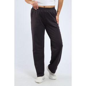 Брюки женские М106 футер с лайкрой (р-ры: 48-62) темно-серый Брюки женские М106 футер с лайкрой (р-ры: 48-62) темно-серый