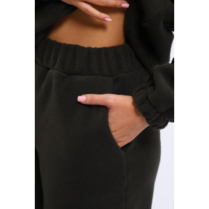 Костюм двойка женский 01061 флис (р-ры: 46-60) хаки Костюм двойка женский 01061 флис (р-ры: 46-60) хаки