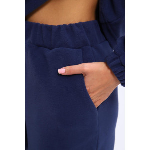 Костюм двойка женский 01061 флис (р-ры: 46-60) синий Костюм двойка женский 01061 флис (р-ры: 46-60) синий