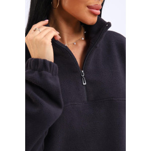 Костюм двойка женский 01061 флис (р-ры: 46-60) серый Костюм двойка женский 01061 флис (р-ры: 46-60) серый