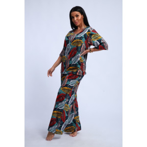 Костюм двойка женский "Джина-2" кулирка (р-ры: 46-72) листопад Костюм двойка женский "Джина-2" кулирка (р-ры: 46-72) листопад