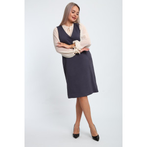 Сарафан женский №32739 тесла (р-ры: 48-58) графит Сарафан женский №32739 тесла (р-ры: 48-58) графит