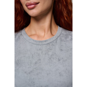 Футболка женская №7497 кулирка с лайкрой пенье (р-ры: 42-52) серый винтаж Футболка женская №7497 кулирка с лайкрой пенье (р-ры: 42-52) серый винтаж