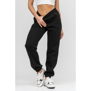 Брюки женские БР-12 интерсофт (р-ры: 44-54) черный Брюки женские БР-12 интерсофт (р-ры: 44-54) черный