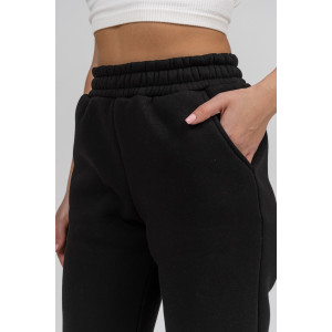 Брюки женские БР-12 интерсофт (р-ры: 44-54) черный Брюки женские БР-12 интерсофт (р-ры: 44-54) черный