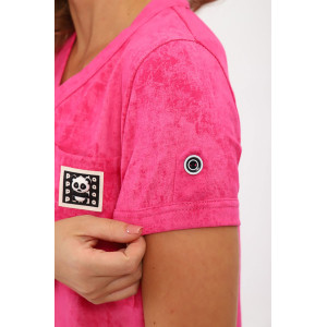 Халат женский "Панда" кулирка (р-ры: 42-56) розовый