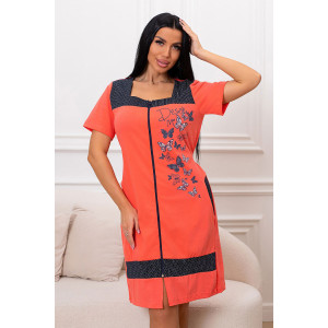 Халат женский "Янина" кулирка (р-ры: 48-58)