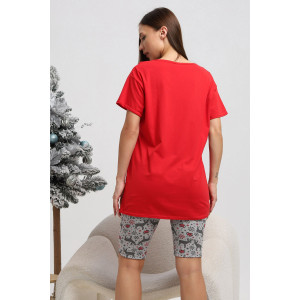 Костюм двойка женский К1243 кулирка (р-ры: 48-62) 