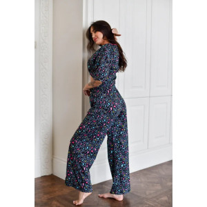 Пижама женская "Белла" 1324-2 кулирка (последний размер) камушки 56 Пижама женская "Белла" 1324-2 кулирка (последний размер) камушки 56