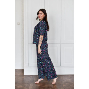 Пижама женская "Белла" 1324-2 кулирка (последний размер) камушки 56 Пижама женская "Белла" 1324-2 кулирка (последний размер) камушки 56