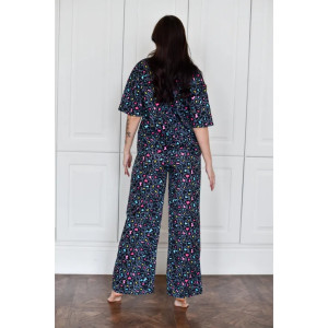 Пижама женская "Белла" 1324-2 кулирка (последний размер) камушки 56 Пижама женская "Белла" 1324-2 кулирка (последний размер) камушки 56