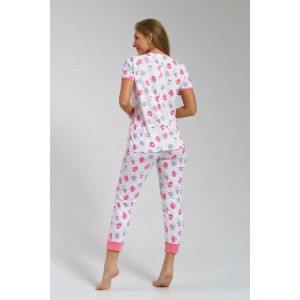 Пижама женская "Веста" 1341 кулирка (последний размер) чашки 44,46,48 Пижама женская "Веста" 1341 кулирка (последний размер) чашки 44,46,48