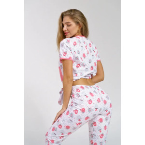 Пижама женская "Веста" 1341 кулирка (последний размер) чашки 44,46,48 Пижама женская "Веста" 1341 кулирка (последний размер) чашки 44,46,48