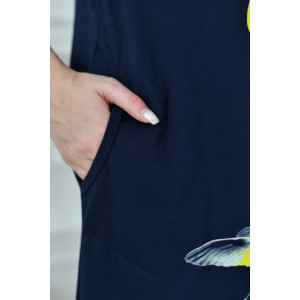 Туника женская "Шерон" 1254-2 трикотаж (последний размер) девочка черный 60 Туника женская "Шерон" 1254-2 трикотаж (последний размер) девочка черный 60