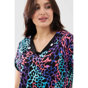 Туника женская "Мелисса" 1369-4 кулирка (последний размер) фиолет 56 Туника женская "Мелисса" 1369-4 кулирка (последний размер) фиолет 56