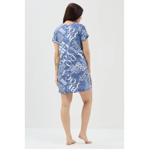 Туника женская "Мелисса" 1369-1 кулирка (последний размер) джинса 60 Туника женская "Мелисса" 1369-1 кулирка (последний размер) джинса 60